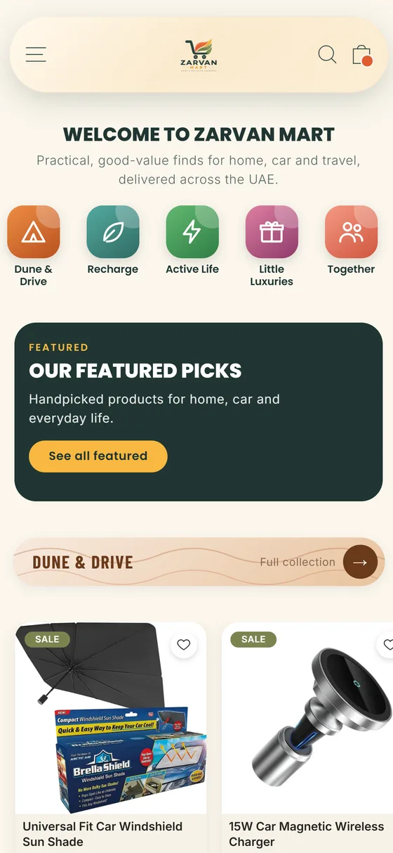 Zarvan Mart screenshot